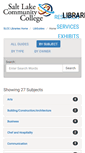 Mobile Screenshot of libguides.slcc.edu